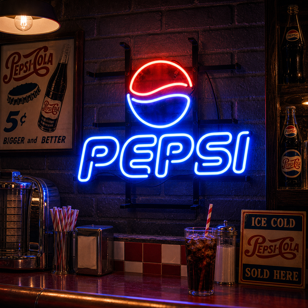 "Kokis Sooda" Neonkyltti