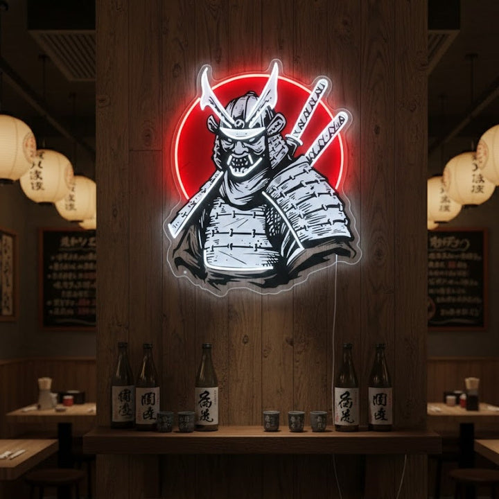 Samurai Neonkyltti, Japanilainen neon merkki