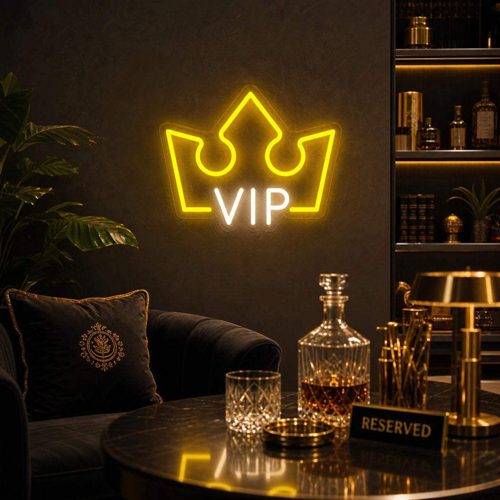 "VIP-Huone, VIP-Lounge" Neonkyltti