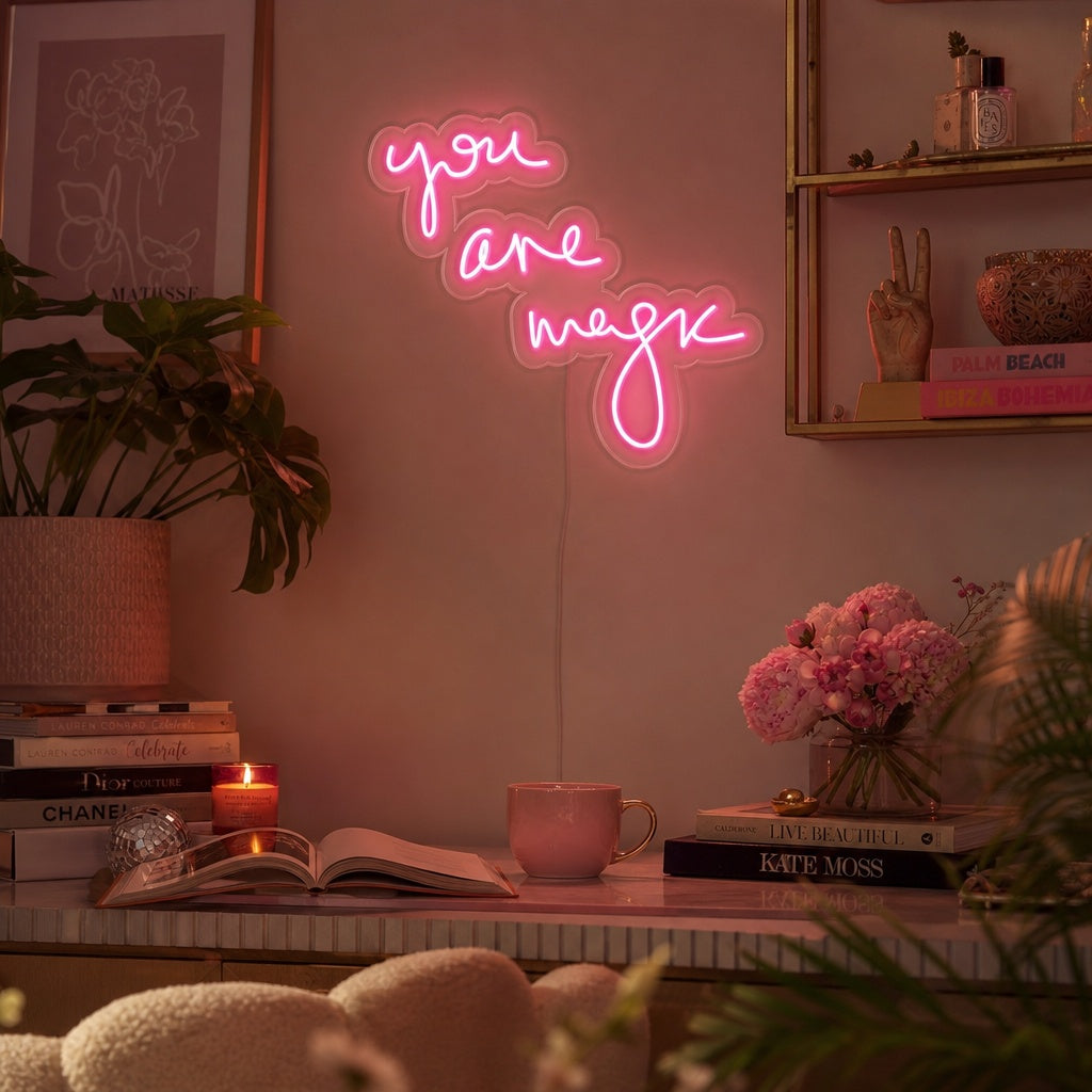 "You Are Magic" Neonkyltti