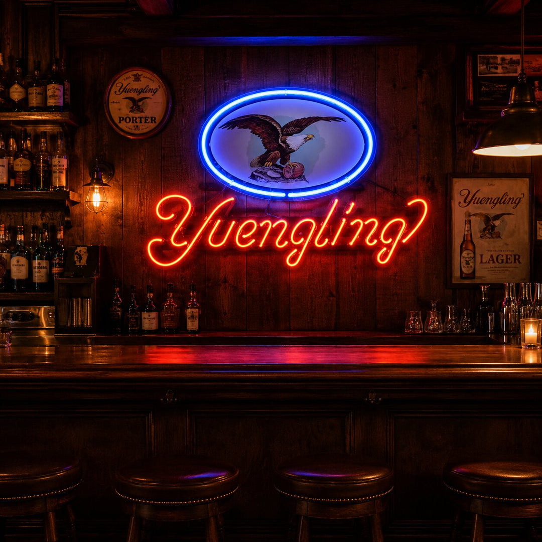 "Yuengling Olut" Neonkyltti
