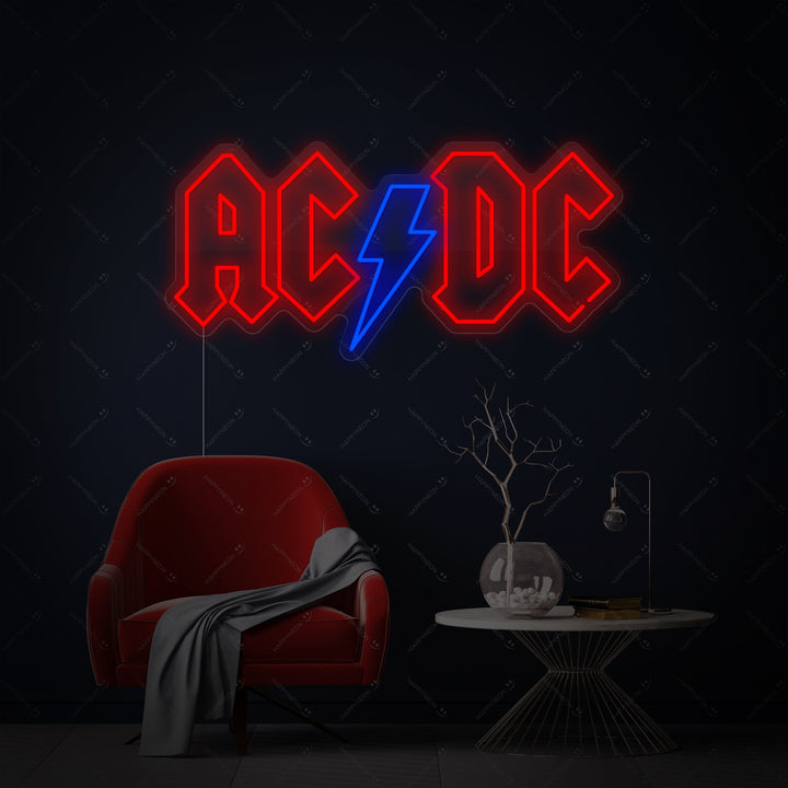 "ACDC" Neonkyltti