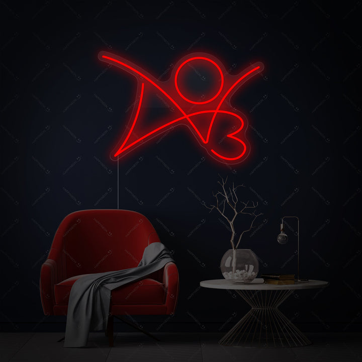 "AO3" Neonkyltti