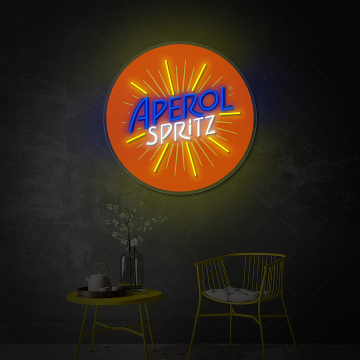 "Italia Aperol Spritz" Neonkyltti