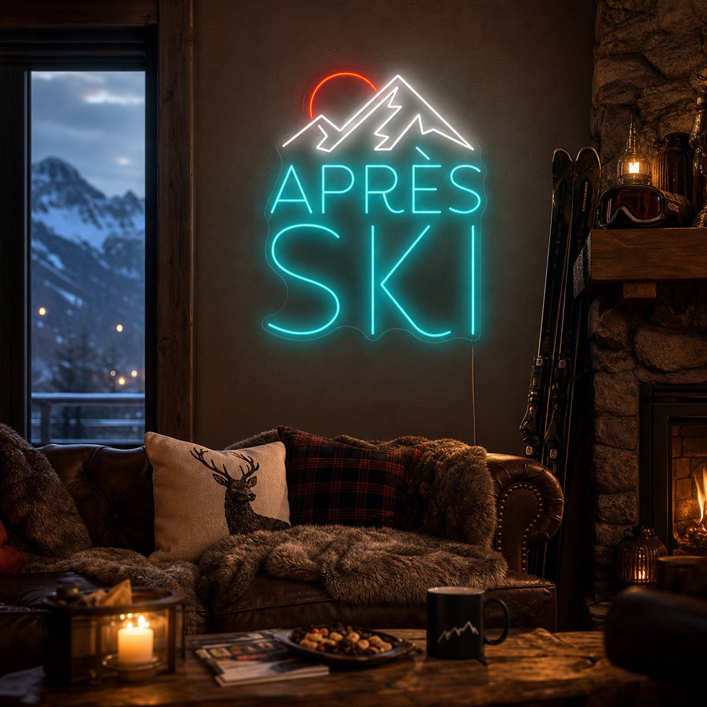 "Après Ski" Neonkyltti