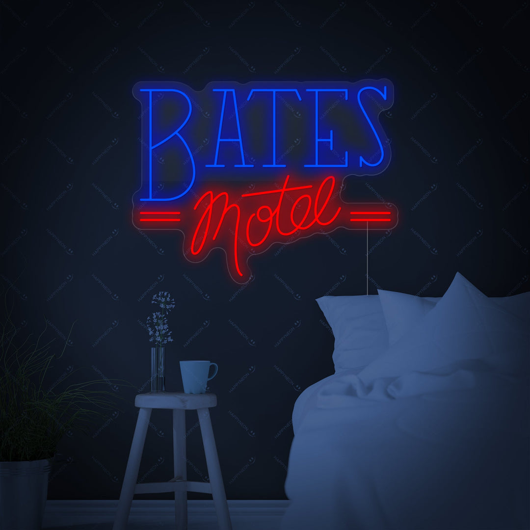 "Bates Motel" Neonkyltti