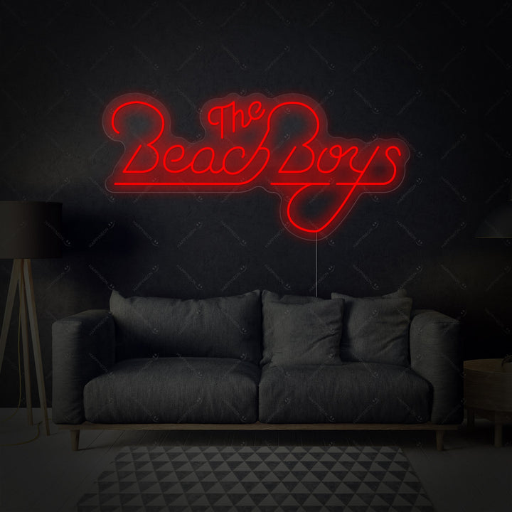 "Beach Boys" Neonkyltti