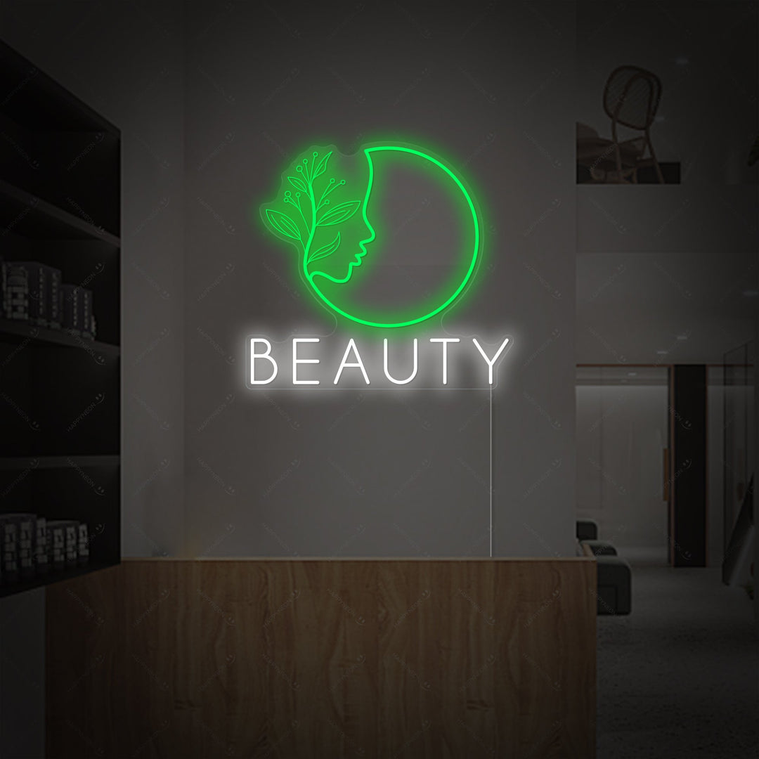 "Kauneus Spa Logo" Neonkyltti