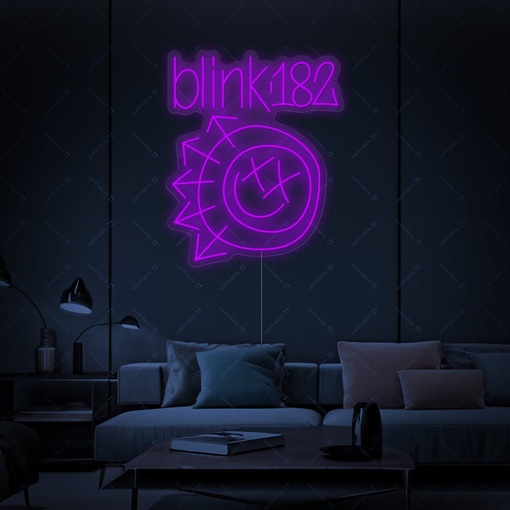 "Blink 182" Neonkyltti