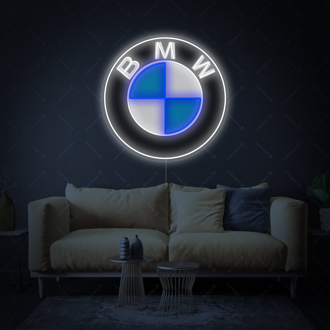 "BMW" Neonkyltti