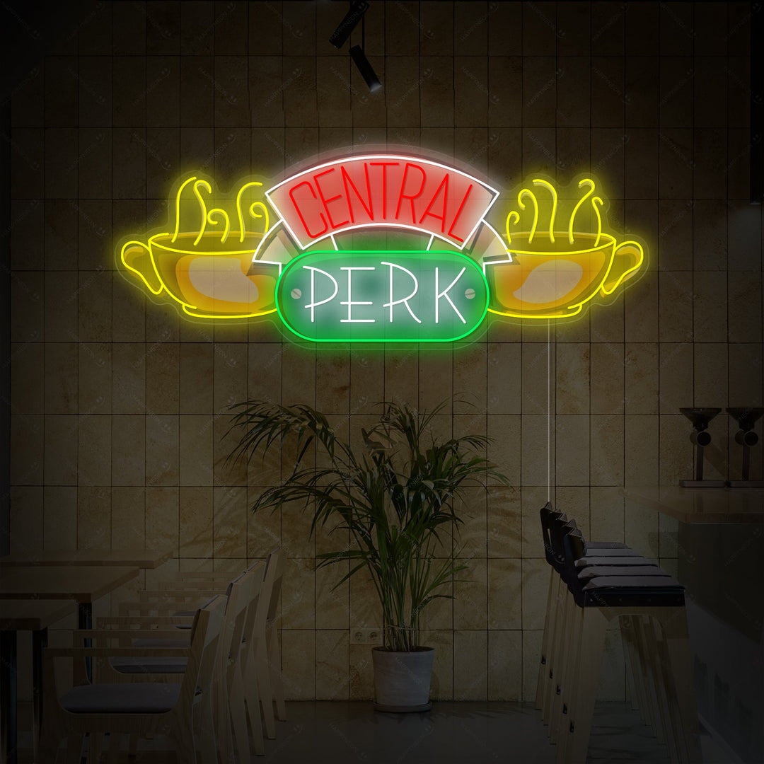 "Central Perk" Neonkyltti