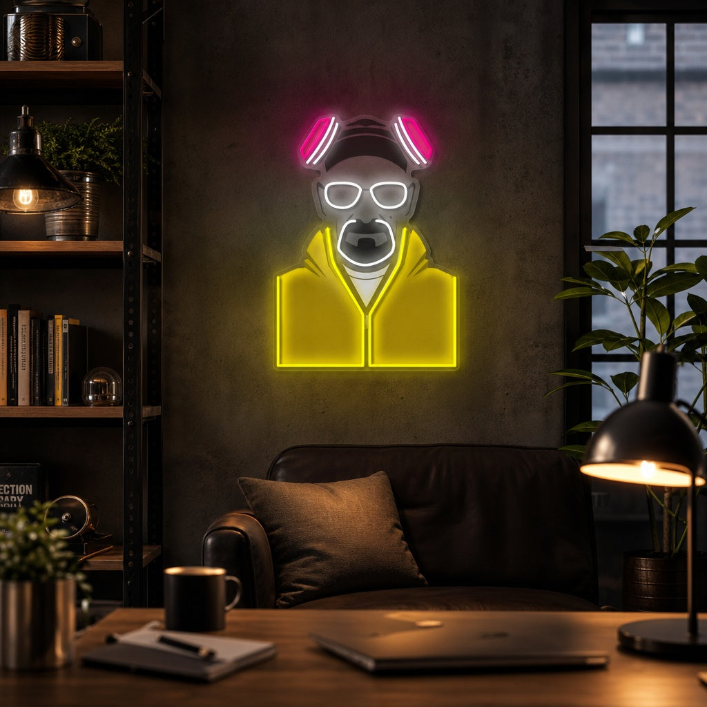 "Chemical Genius" Neonkyltti