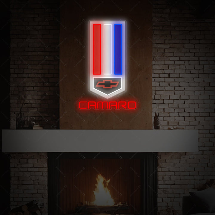 "Camaro-embleemi" Neonkyltti