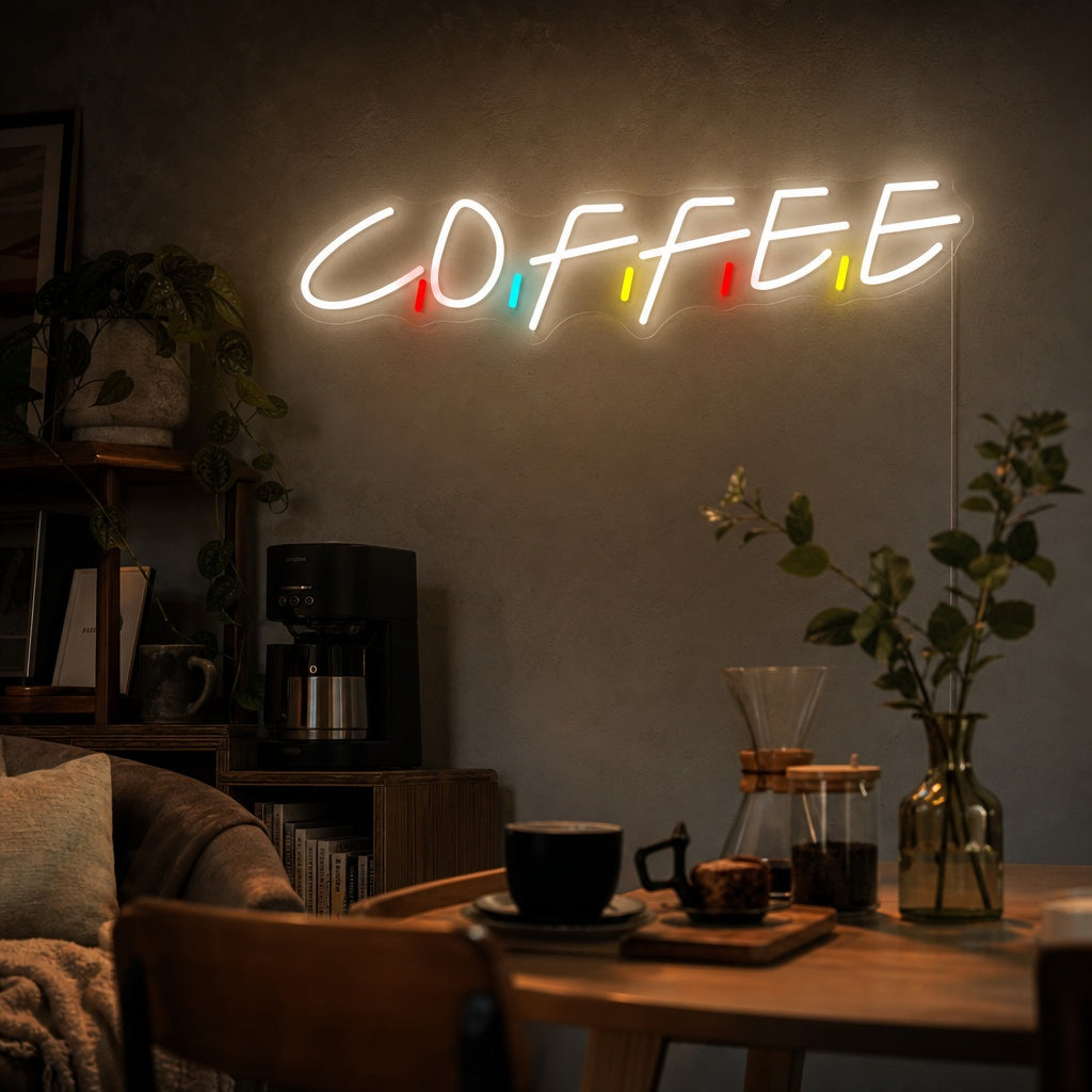 "Coffee" Neonkyltti