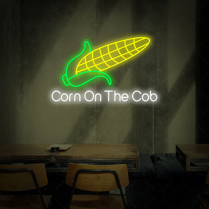 "Corn On The Cob" Neonkyltti