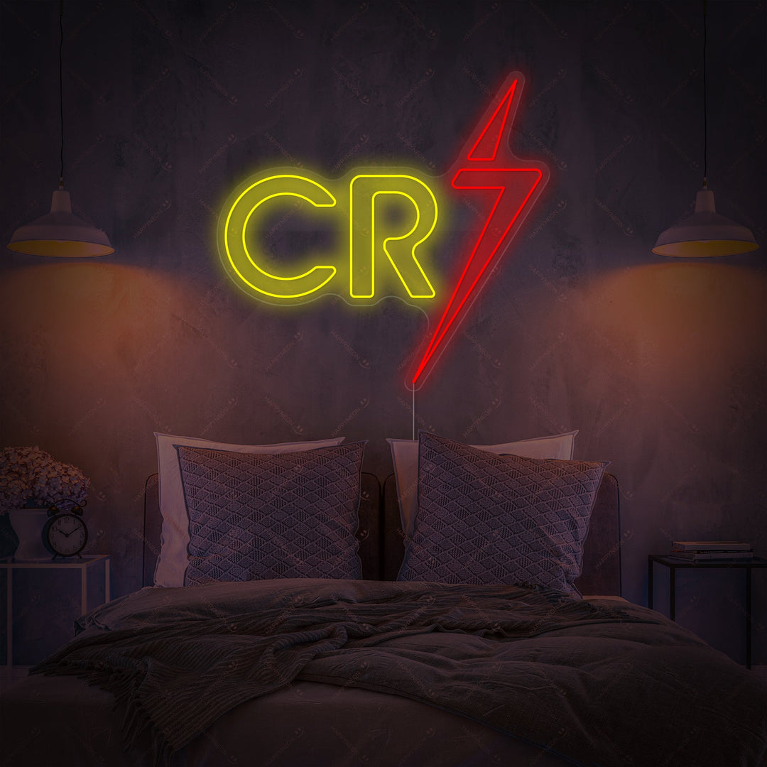 "Cr7" Neonkyltti