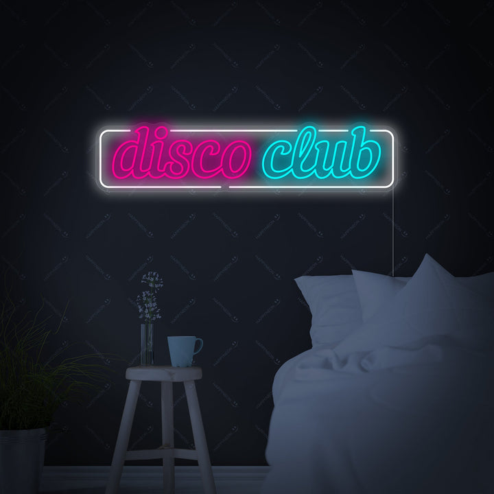 "Disco Club" Neonkyltti