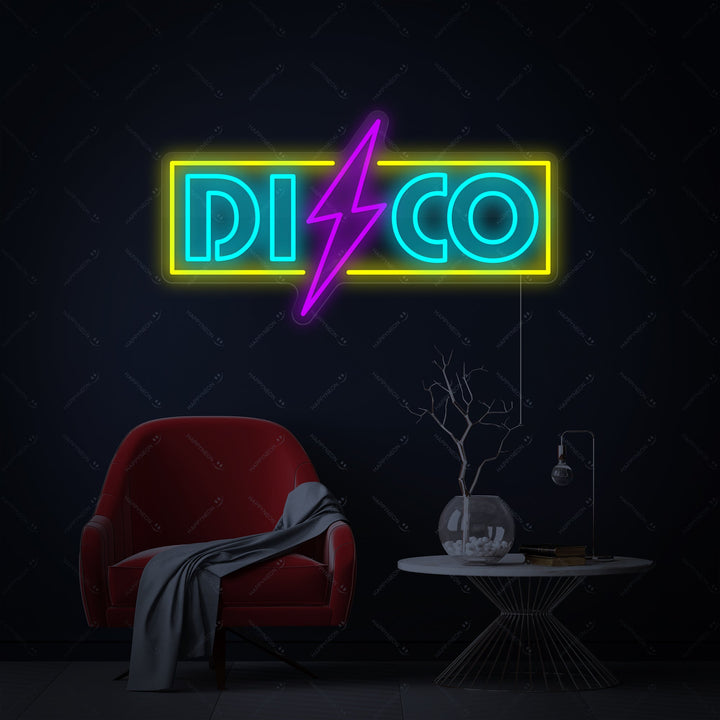 "Disco" Neonkyltti