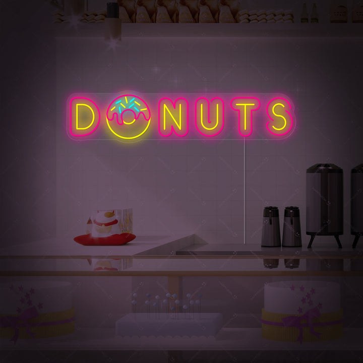 "Donut" Neonkyltti