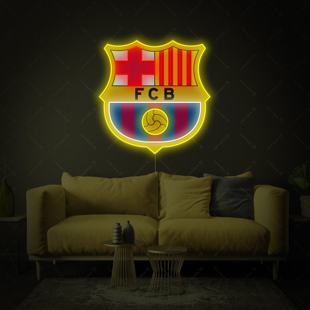 "Fc Barcelona" Neonkyltti