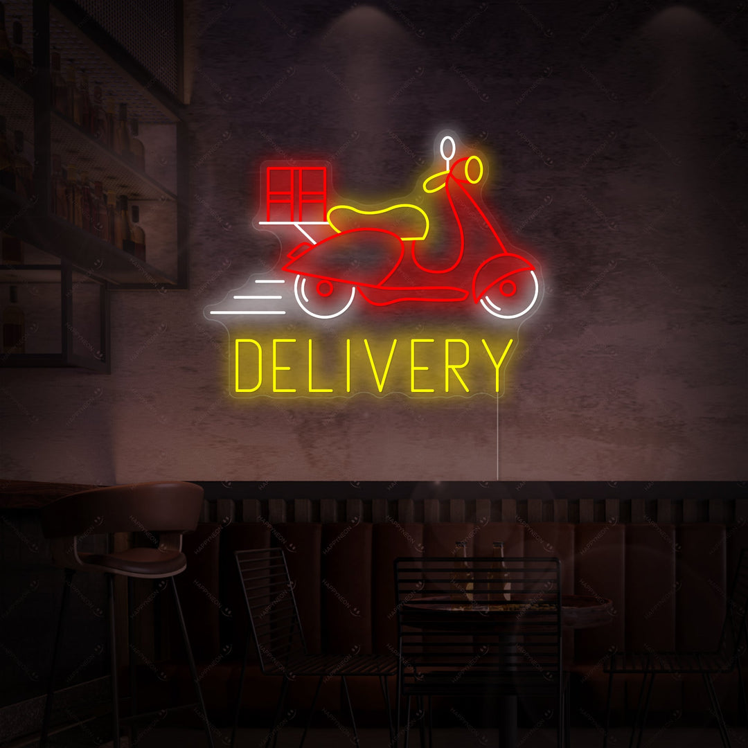 "Food Delivery" Neonkyltti