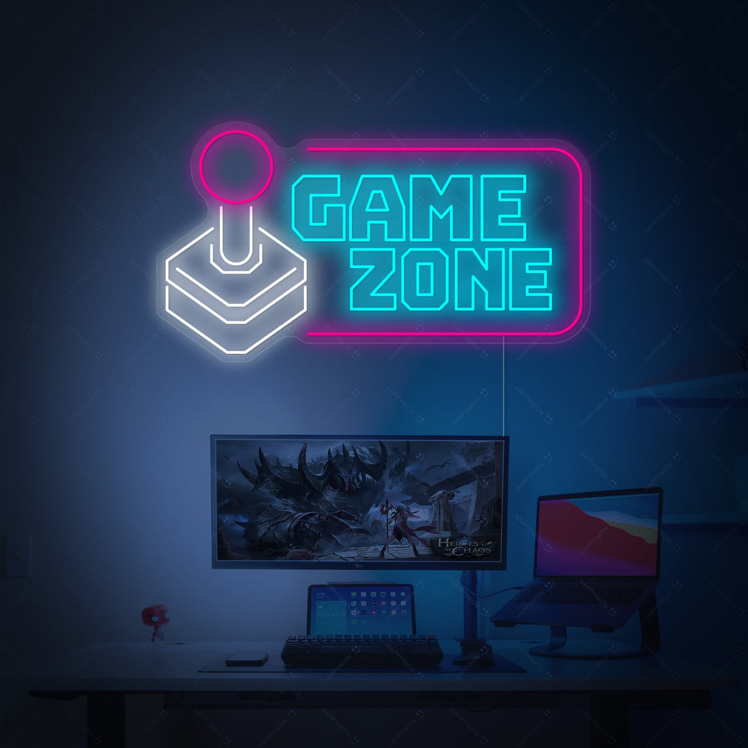 "Game Zone" Neonkyltti