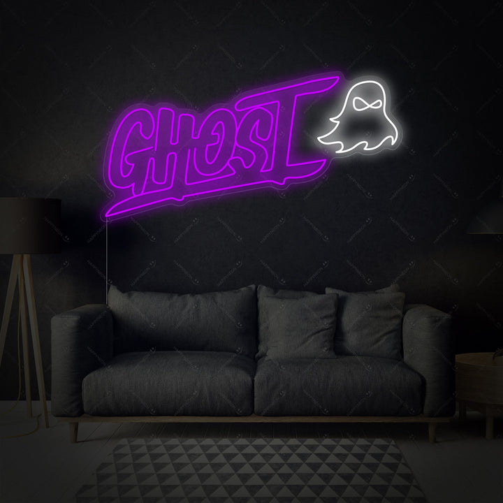 "Ghost" Neonkyltti