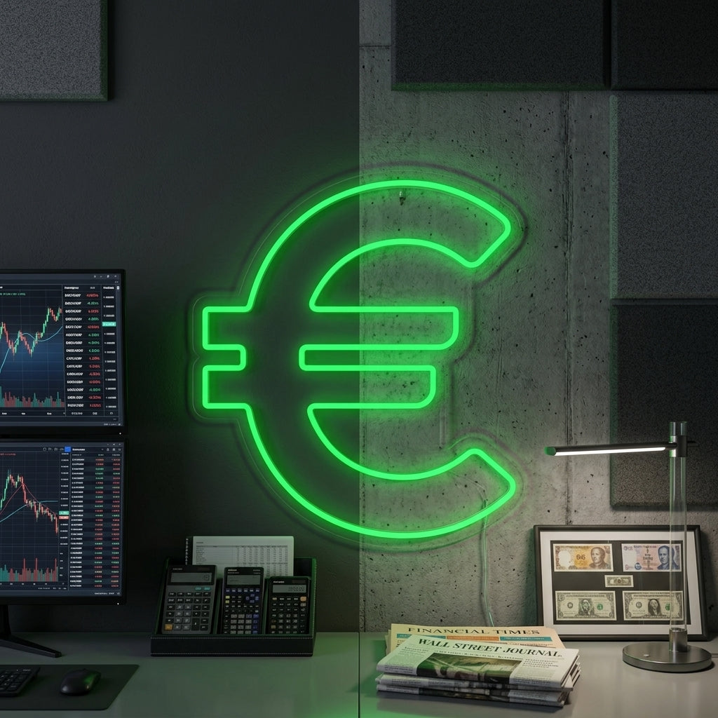 "Euron Symboli" Neonkyltti