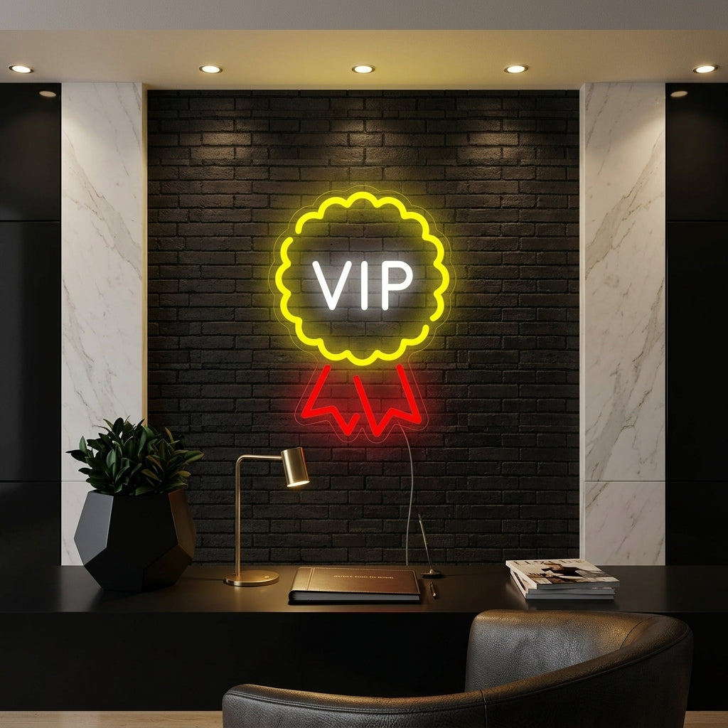 "VIP-Huone, VIP-Lounge" Neonkyltti