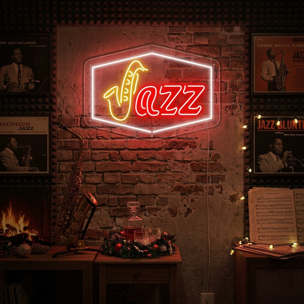 "Jazz" Neonkyltti