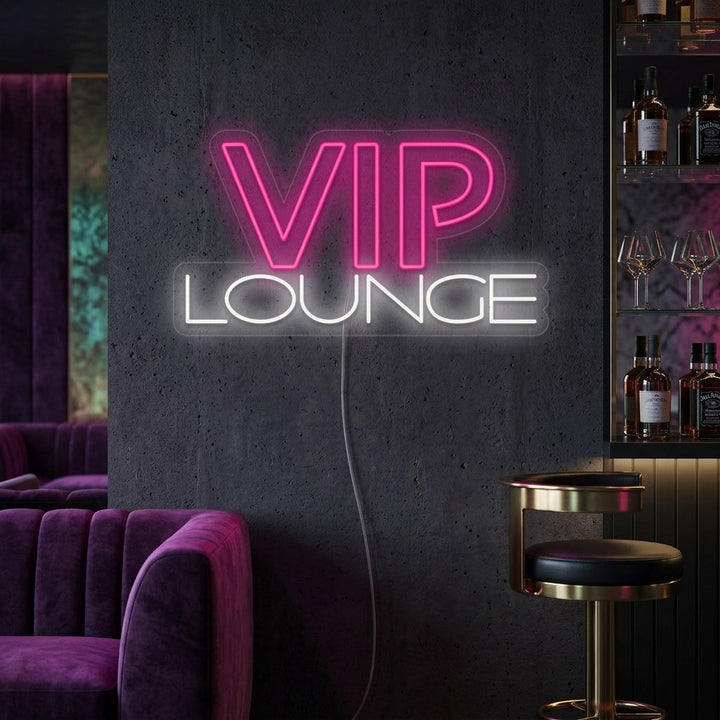 "Vip Lounge" Neonkyltti