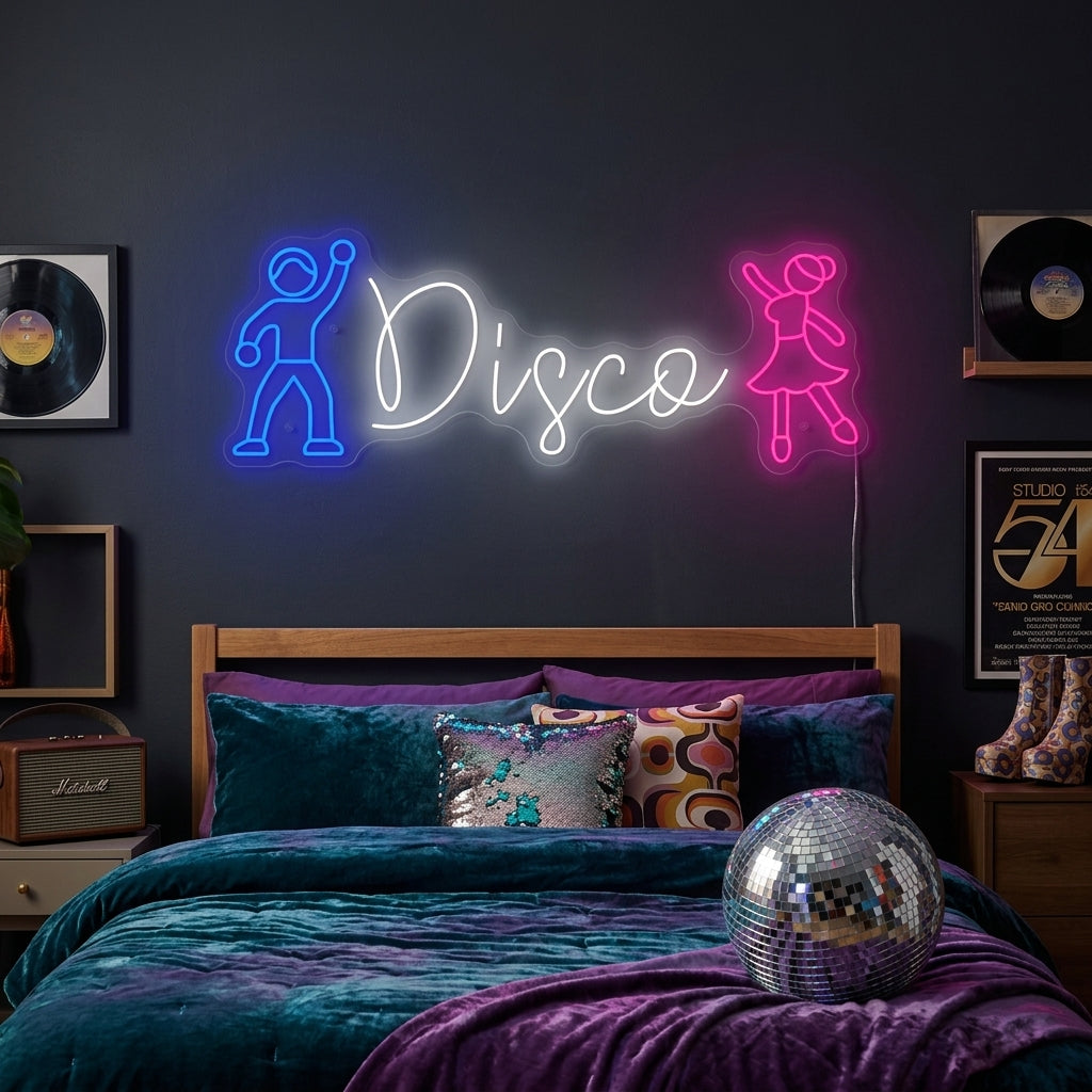 "Disco" Neonkyltti
