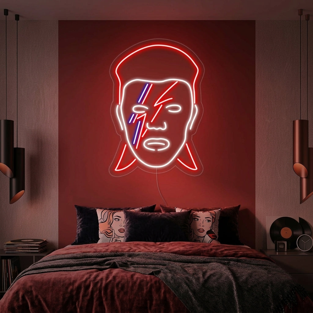 "David Bowie" Neonkyltti