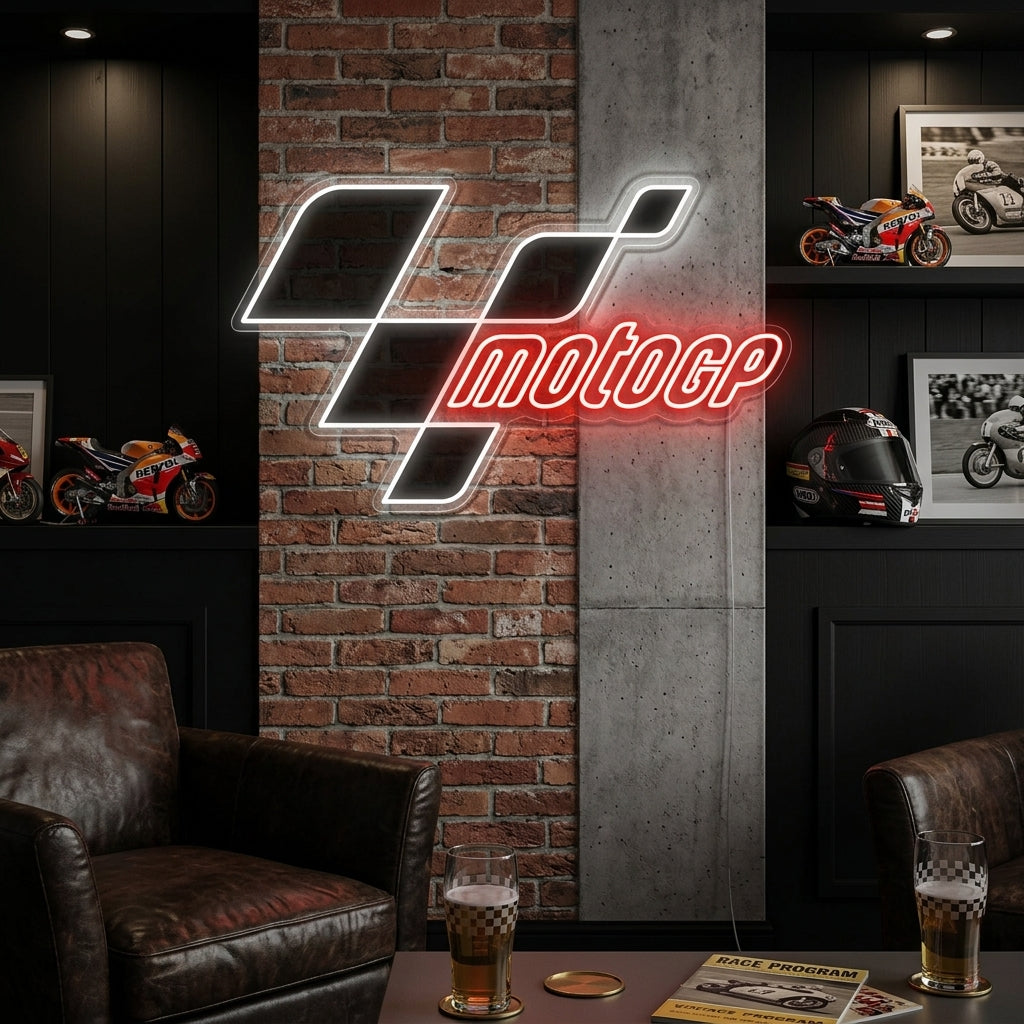 "Moto Gp Race -logo" Neonkyltti