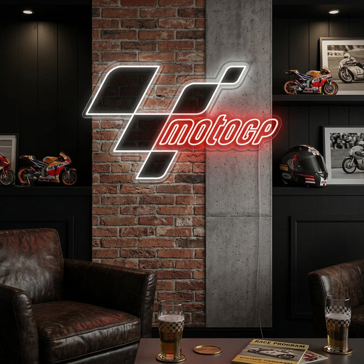 "Moto Gp Race -logo" Neonkyltti