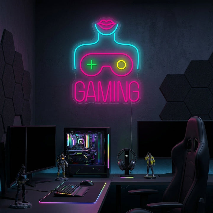 "Gaming" Neonkyltti