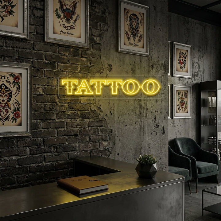 "Tattoo" Neonkyltti