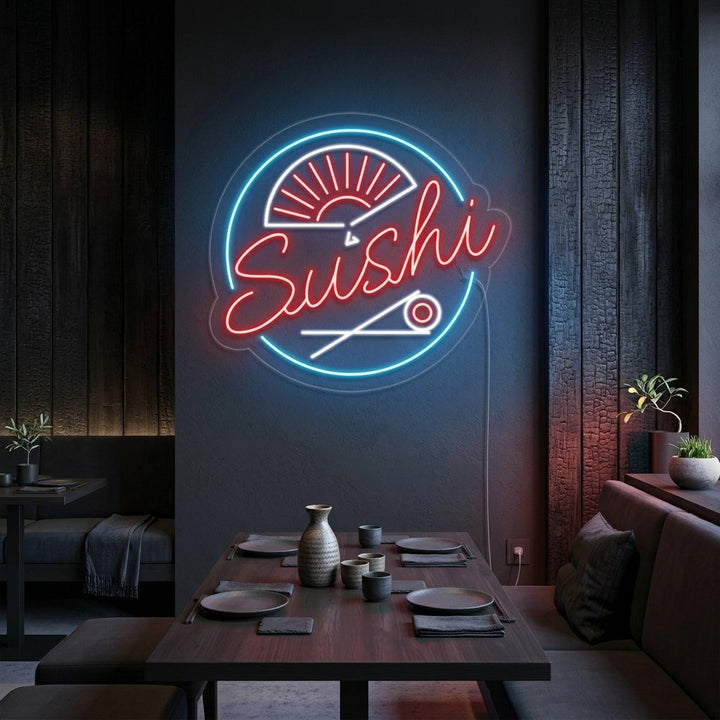 "Sushi" Neonkyltti