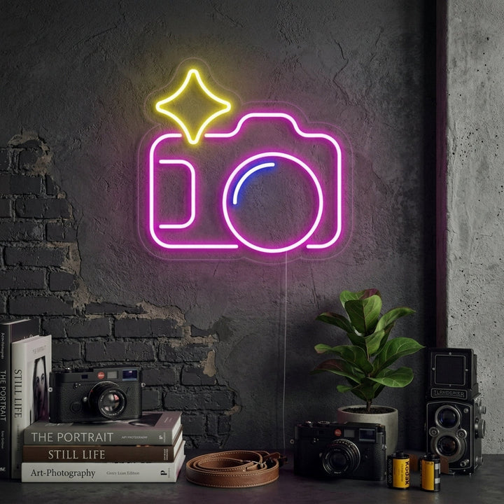 "Kamera" Neonkyltti