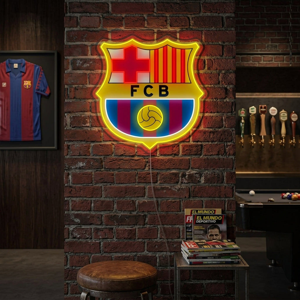 "Fc Barcelona" Neonkyltti