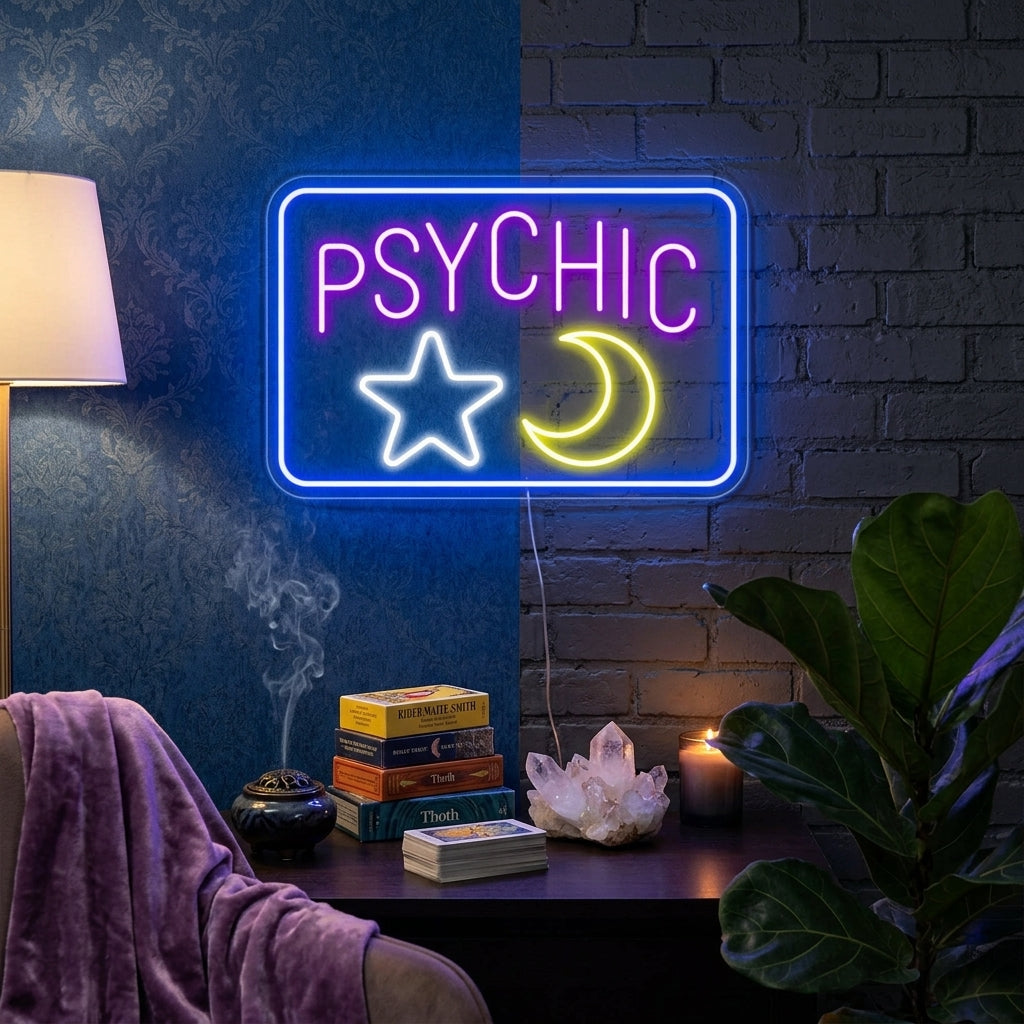 "Psychic" Neonkyltti