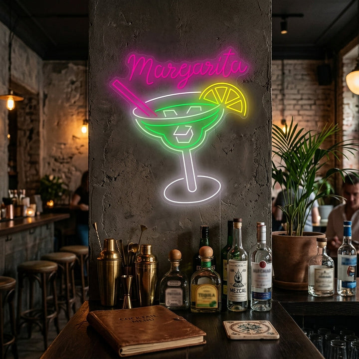 "Margarita" Neonkyltti