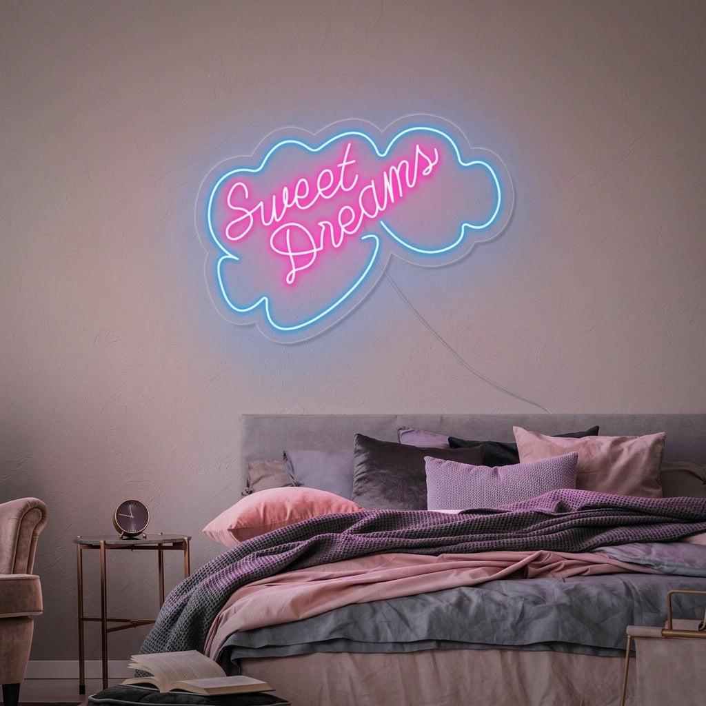 "Sweet Dreams" Neonkyltti