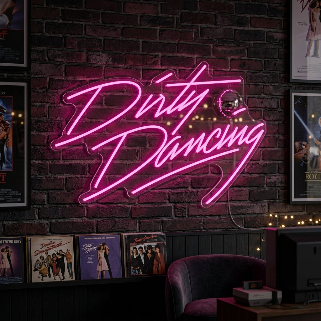 "Dirty Dancing" Neonkyltti