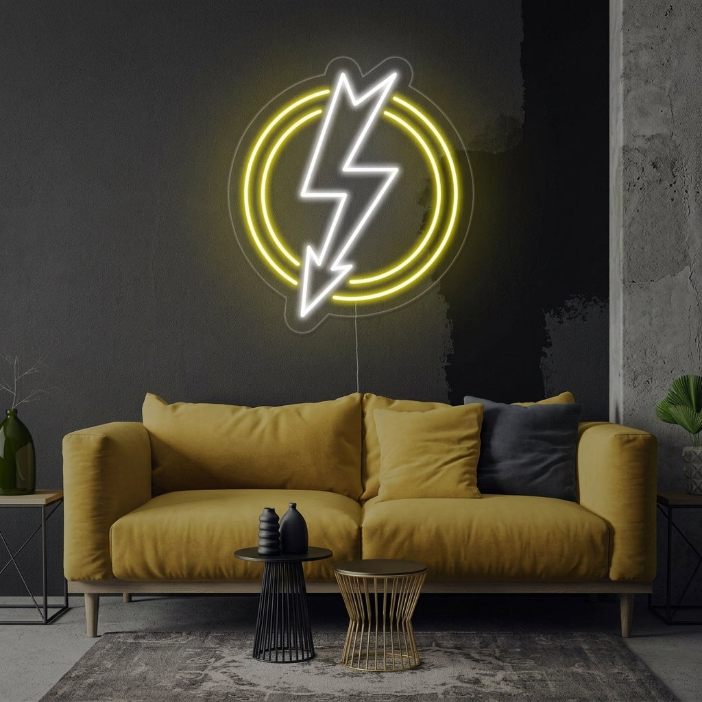 "Loistava Salama" Neonkyltti