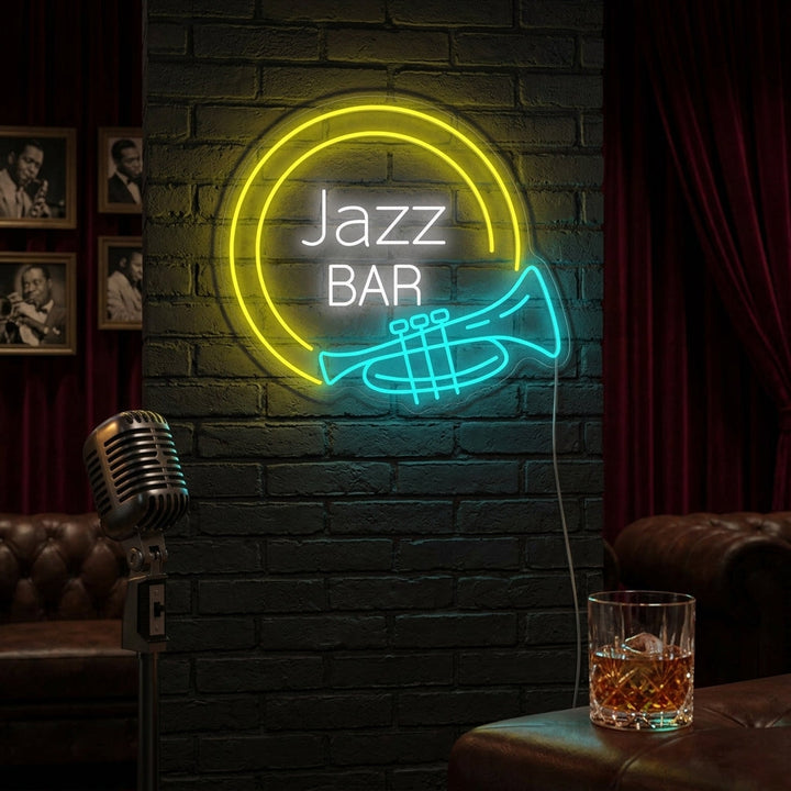 "Jazz Bar" Neonkyltti