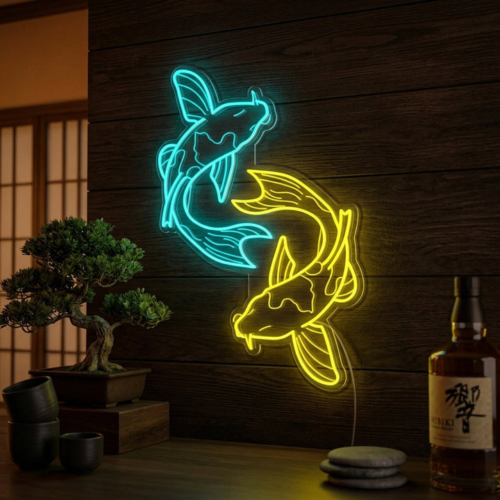 "Koi Kala" Neonkyltti