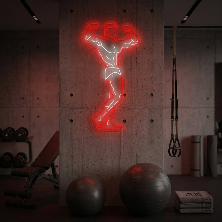 "Gym Hero" Neonkyltti