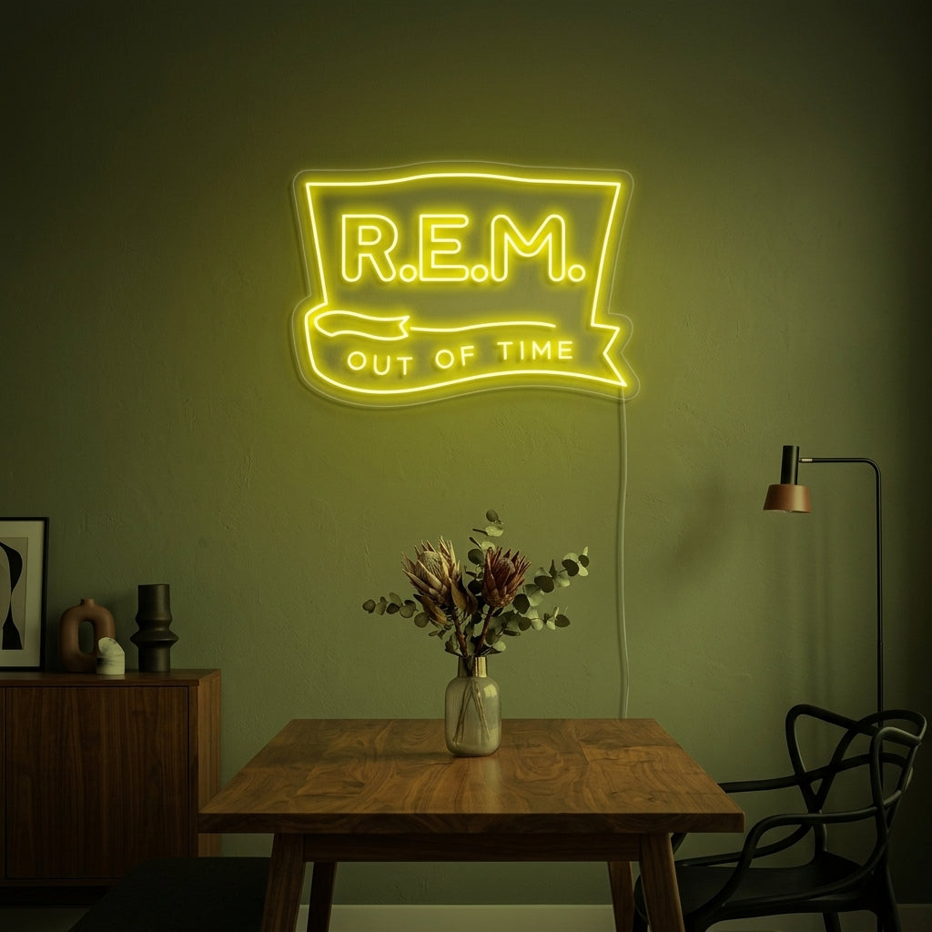 "R-E-M" Neonkyltti