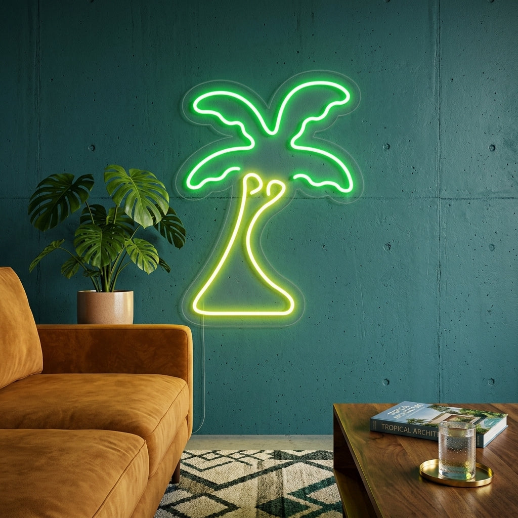 "Palmtree" Neonkyltti